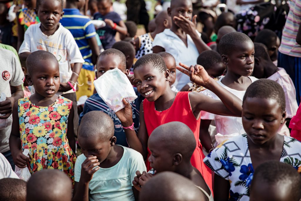 Kinder aus Uganda